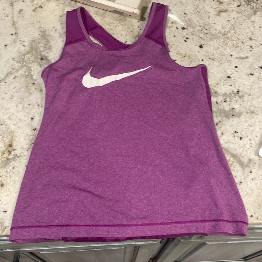 Nike pro girls tank top